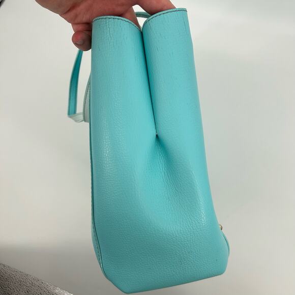 KATE SPADE NewYork Sanders Place Large Leather‎ Romily Tote Purse Atol Blue - Picture 7 of 13